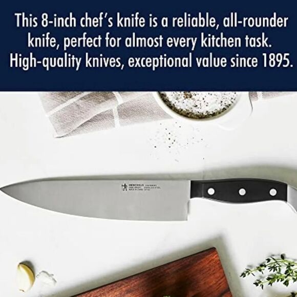Henckels Statement Stainless Steel 8" Chef's Knife - Picture 2 of 11